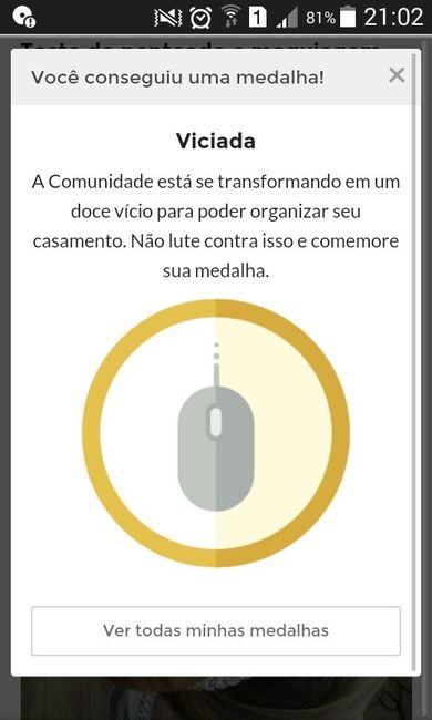 Medalha viciada - 1