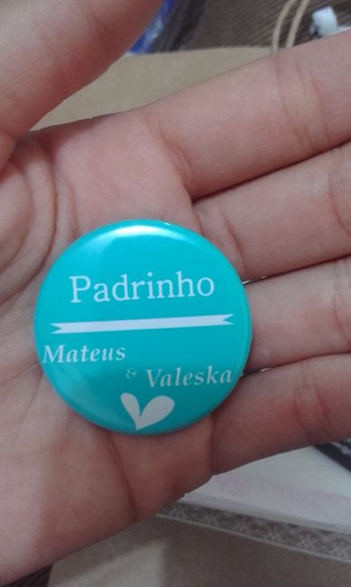botton padrinhos - azul tiffany