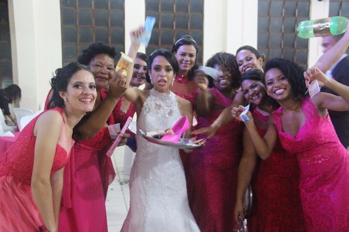 eu com algumas madrinhas 