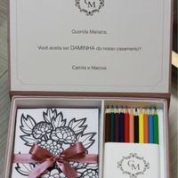 Lembrança para pajem e daminhas - 1