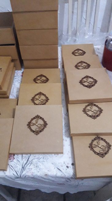 Caixas dos padrinhos! Vem acompanhar! 3