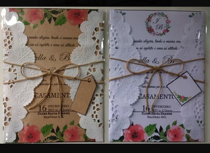 Meu convite diy - 2