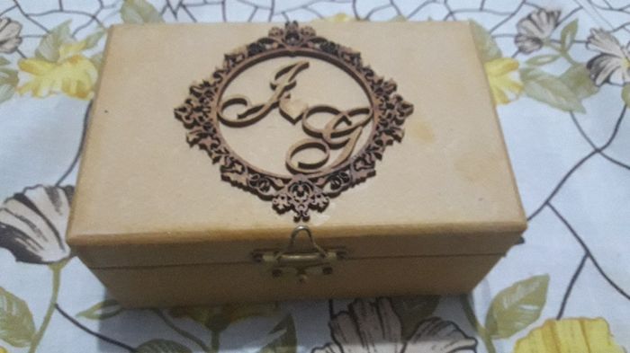 diy Caixinha das alianças - 2