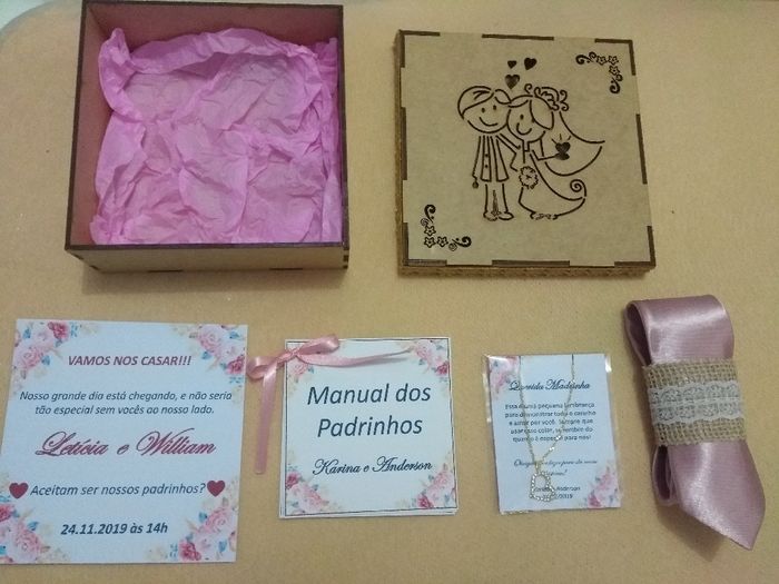 Convite dos padrinhos - 1