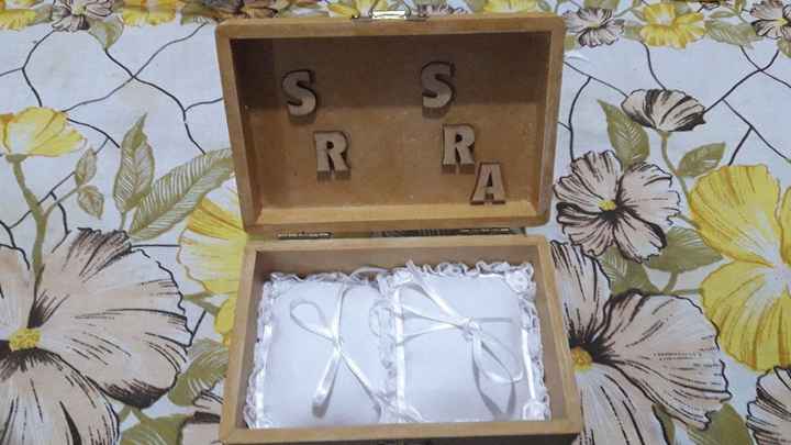 diy Caixinha das alianças - 1