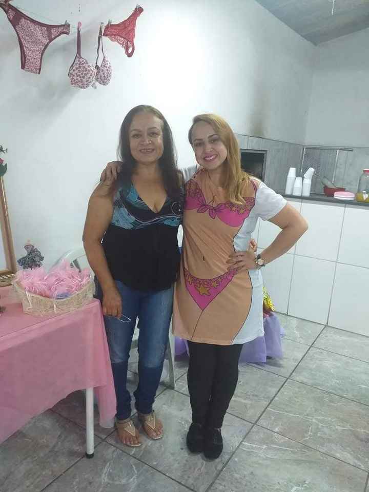 eu e a mamãe