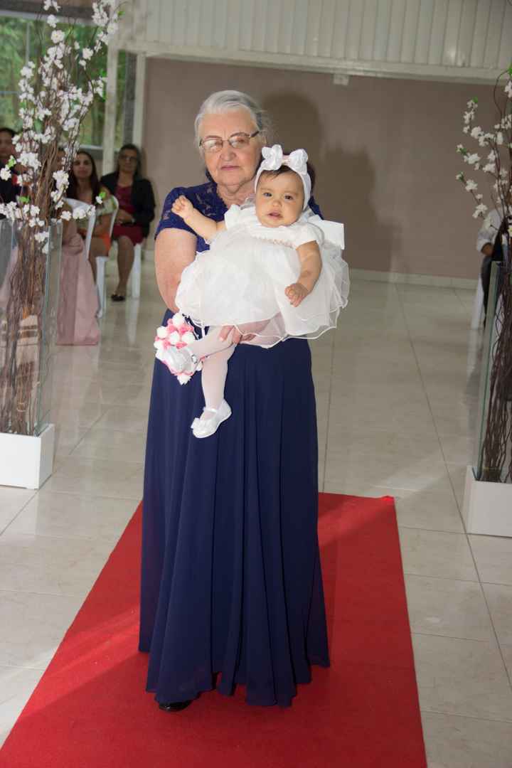 Minha avó com a Yasmim