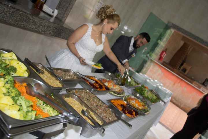 Abrindo o jantar