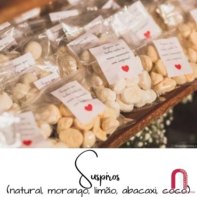 Lembrancinha de casamento comestíveis 10