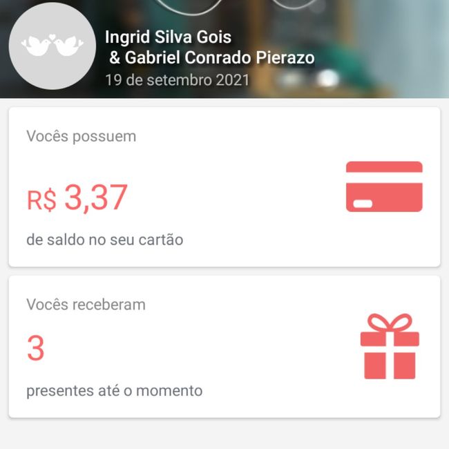 Experiência com a Lista de Presentes da Quero de Casamento(magazine Luiza) - 1