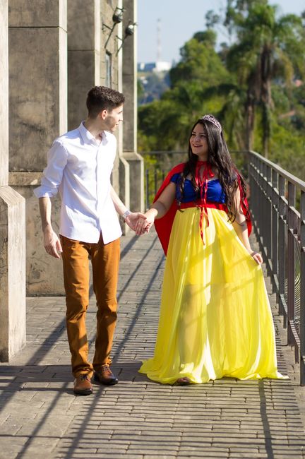 Meu pré-wedding inspirado na Disney! 12
