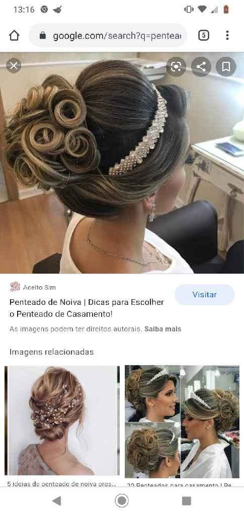 Penteado Preso x Solto - 1