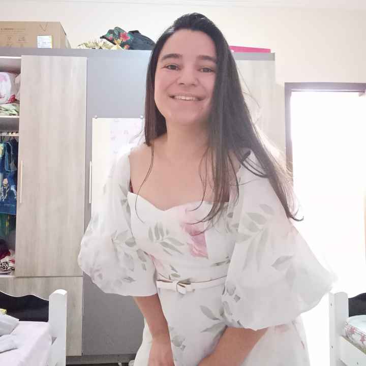 Chegoooooou meu vestido do cartório - 2