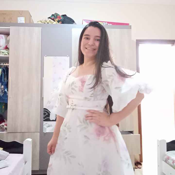 Chegoooooou meu vestido do cartório - 3