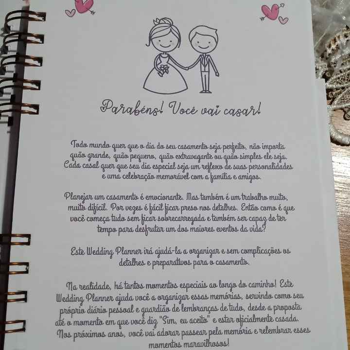 Meu Planner de Noiva 😍 - 2