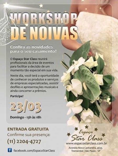 Workshop p/ Noivas
