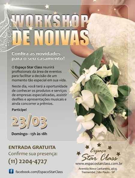 Workshop p/ Noivas