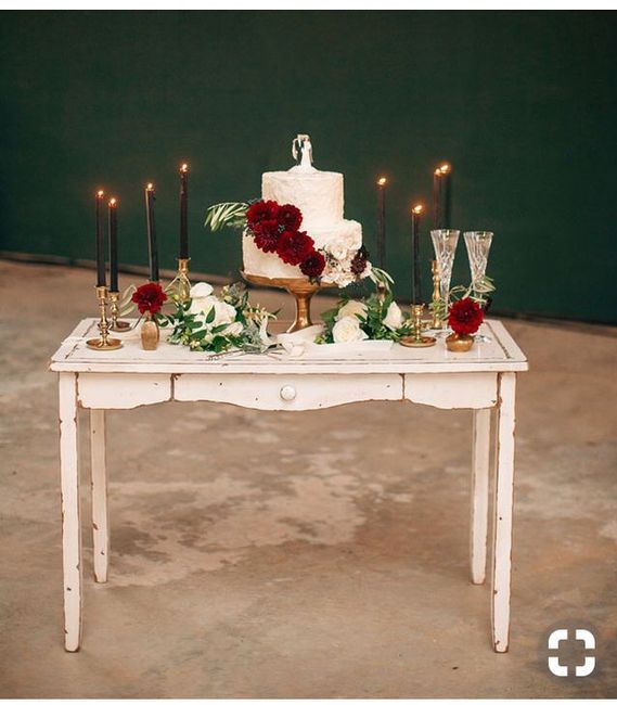 Mesa do Bolo - inspiração minimalista 2