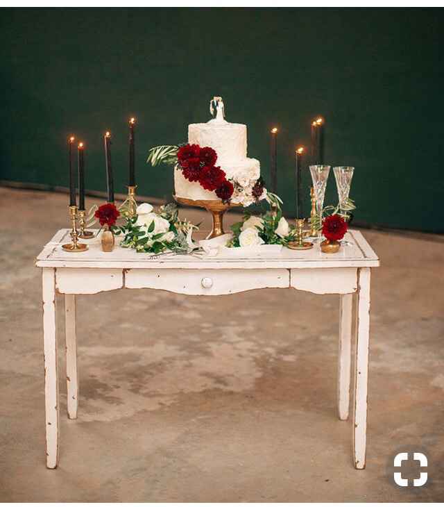 Mesa do Bolo - inspiração minimalista - 2