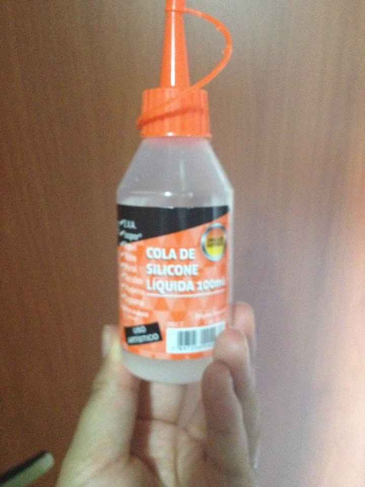 cola de silicone 