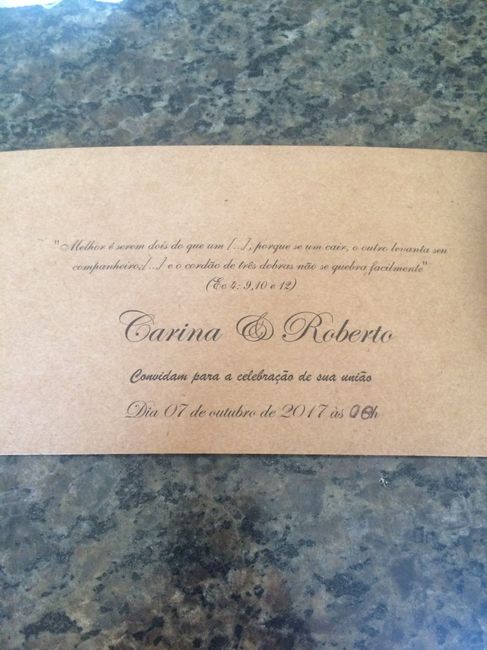  Convites do casamento da minha mãe - 3