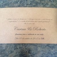  Convites do casamento da minha mãe - 3