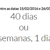 40 dias