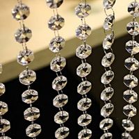 fio de cristais para decoração