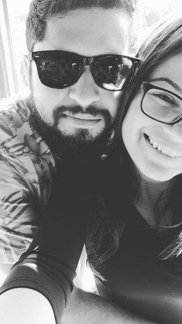 Não podia faltar a 1ª foto juntos né?