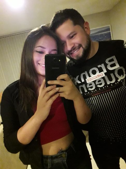 Em nosso primeiro apto juntos.