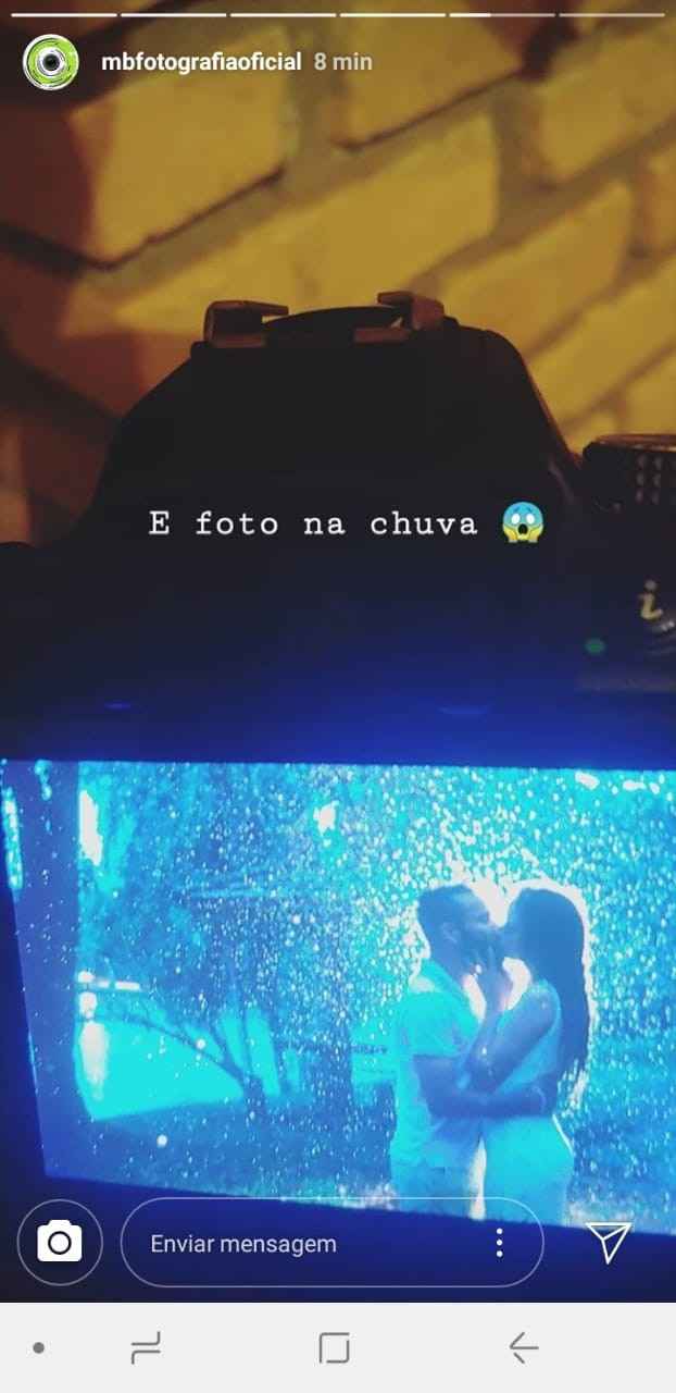 O efeito da chuva