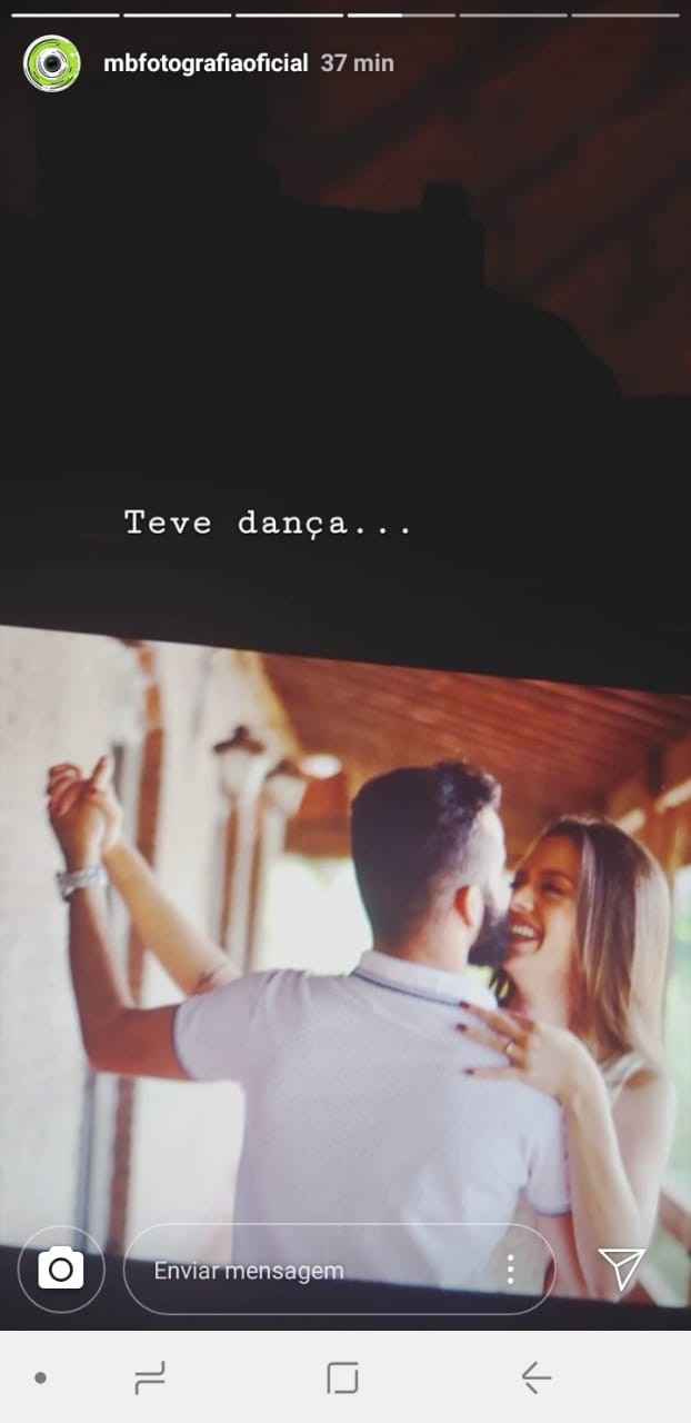 Eles registraram todos os momentos