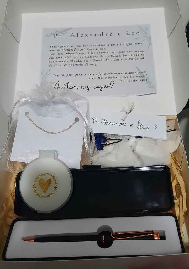 Entrega dos convites - 1