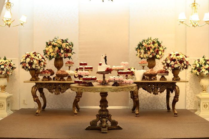 mesa do bolo