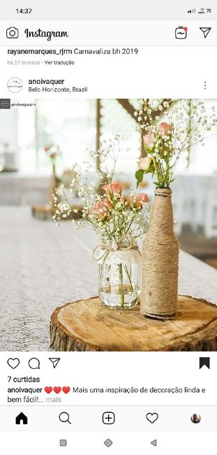 Decoração da mesa dos convidados.. como ficou? - 2