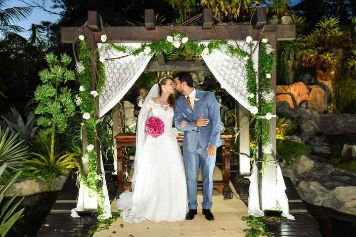 O beijo do altar!