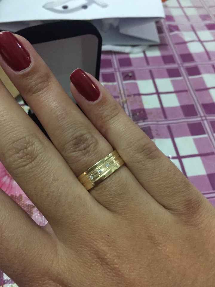 Aliança chegou!!! e o amor? - 2
