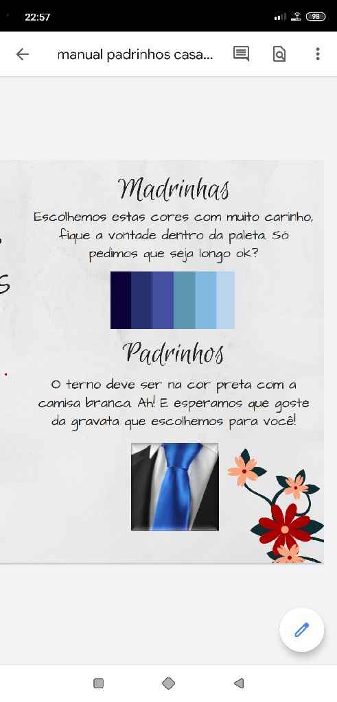 Vestido das madrinhas - 1