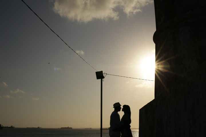 O amor está no ar