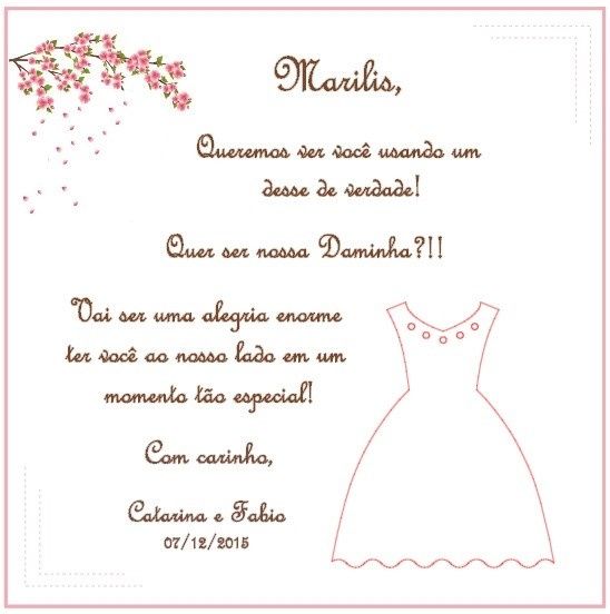 texto do convite