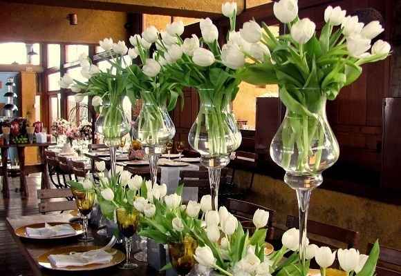 Decoração Tulipas
