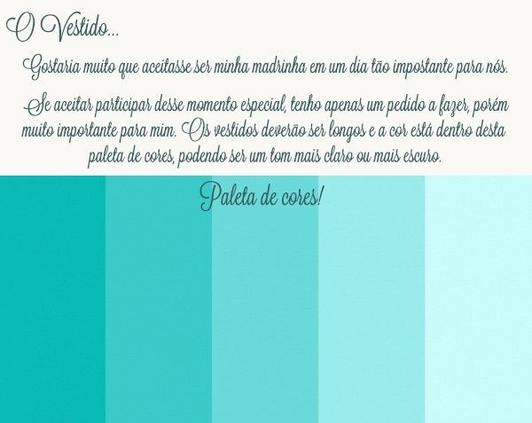 Paleta Madrinha