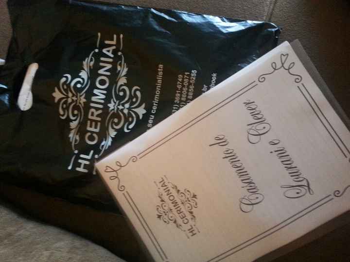 Mais um contrato fechado!!!! cerimonial *-* - 1