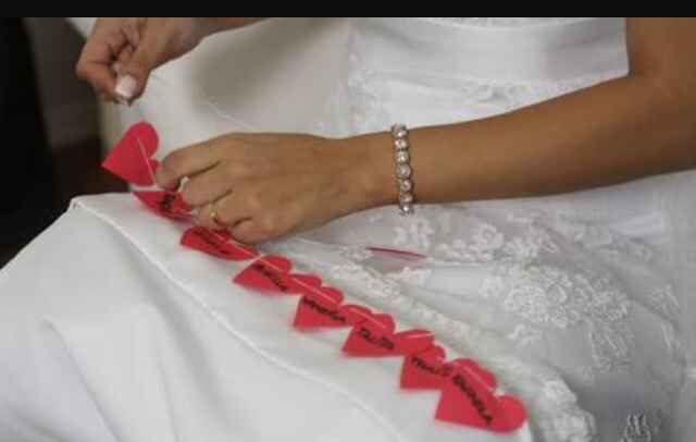 Nome na barra do vestido 👰🏻👗📝 - 6