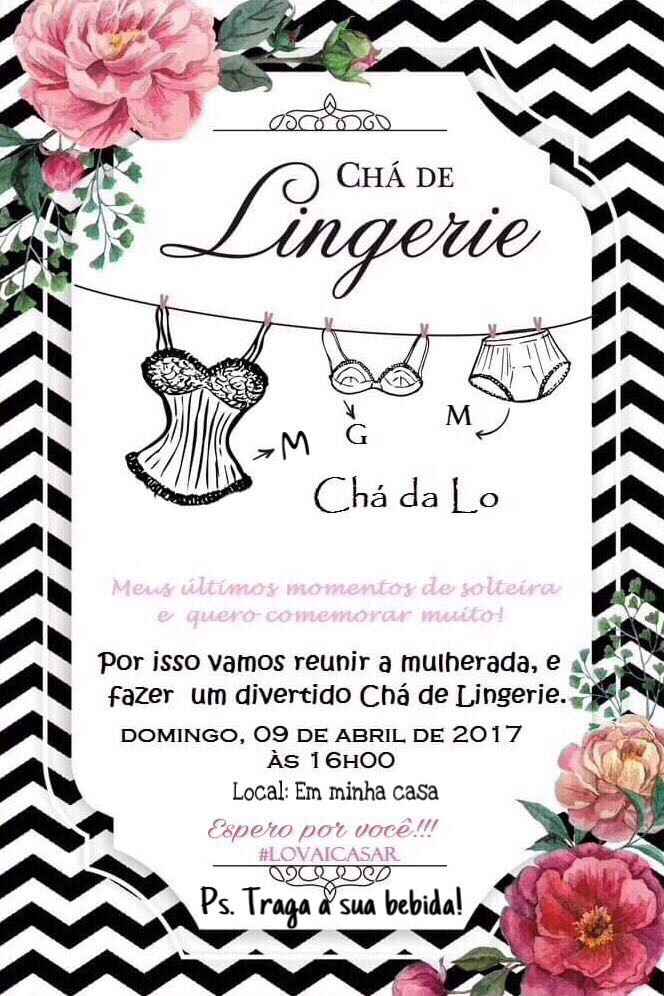 Chá de lingerie - 1