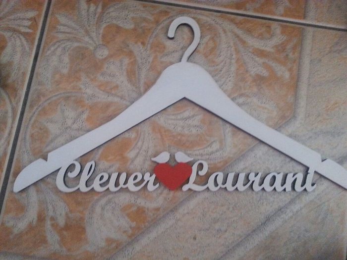 Meu cabide para o dia da noiva! - 3