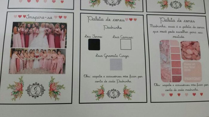 Manual dos padrinhos  prontinhos!!! - 3