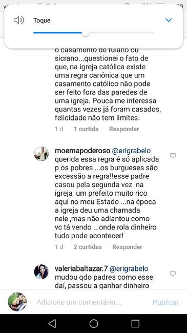 Quando se é sacramento na igreja católica, independentemente de ter ou não dinheiro deve ser válido pra todos. 4
