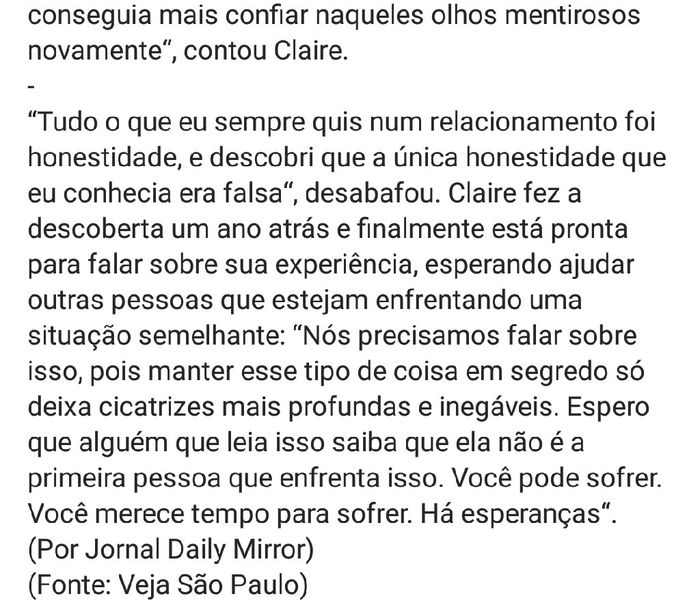 Terminar um noivado com uma semana antes do casamento é ter amor próprio e coragem! Parabéns pra essa noiva! 3