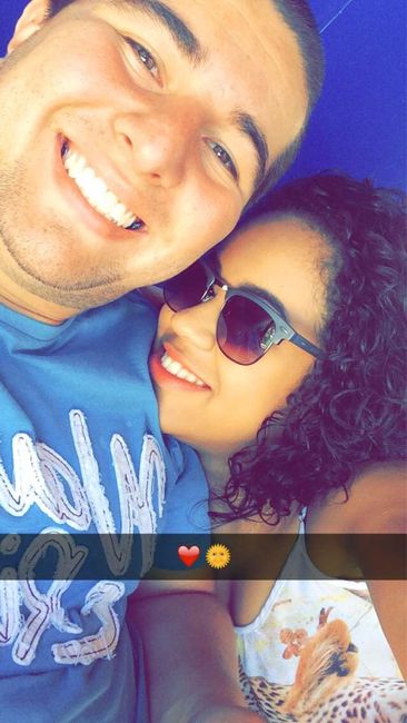 A primeira foto com o seu futuro marido - 2